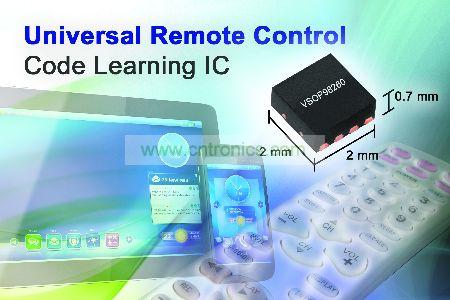 業(yè)內(nèi)首款將信號探測和處理功能集成進(jìn)單個(gè)器件的學(xué)習(xí)型遙控碼IC--- VSOP98260