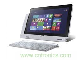 Acer變形筆記本產(chǎn)品，為利用OGS觸屏技術(shù)強(qiáng)化產(chǎn)品的薄化設(shè)計(jì)