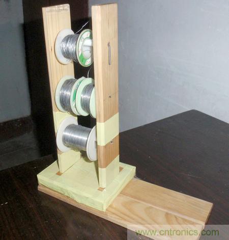 成本幾乎為零，三層錫絲架DIY