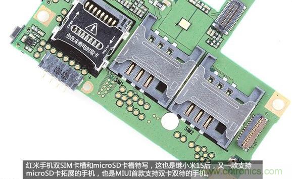 799元，看小米紅米手機內(nèi)部用什么零件？電子元件技術(shù)網(wǎng)
