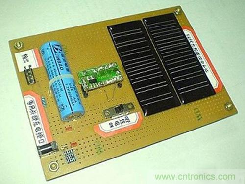 微型太陽能供電板DIY，給手電筒收音機供電