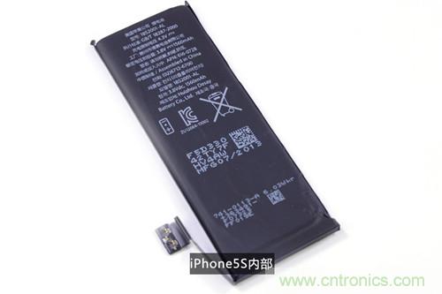 土豪金iPhone 5S拆解：內(nèi)部結(jié)構(gòu)升級(jí)，維修難度增加