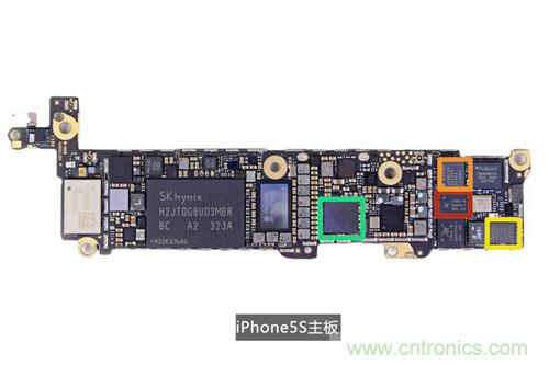 土豪金iPhone 5S拆解：內(nèi)部結(jié)構(gòu)升級(jí)，維修難度增加
