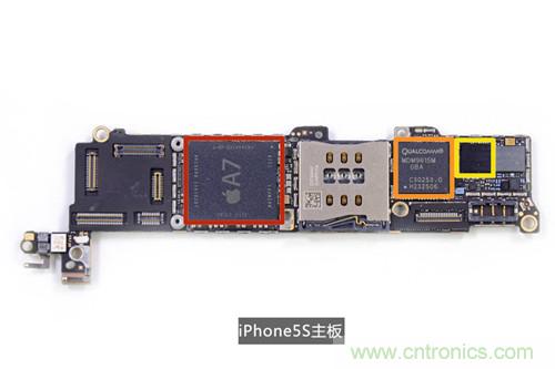 土豪金iPhone 5S拆解：內(nèi)部結(jié)構(gòu)升級(jí)，維修難度增加
