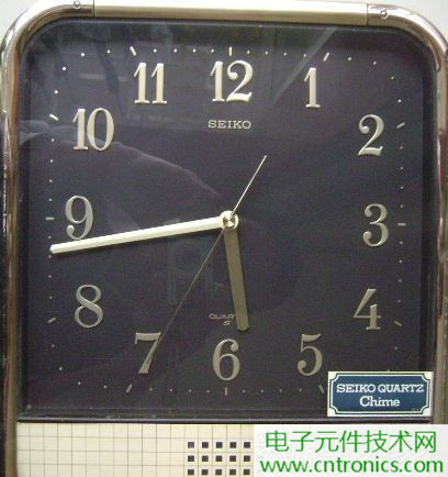 拆個(gè)老古董，日本精工石英電子掛鐘拆解
