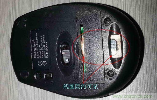 廢物利用，改裝Qi無(wú)線充電鼠標(biāo)