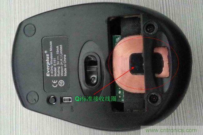 廢物利用，改裝Qi無(wú)線充電鼠標(biāo)