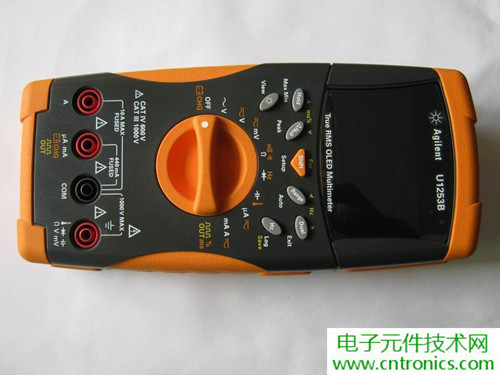 拆全球首款！安捷倫OLED手持式數(shù)字萬(wàn)用表拆解