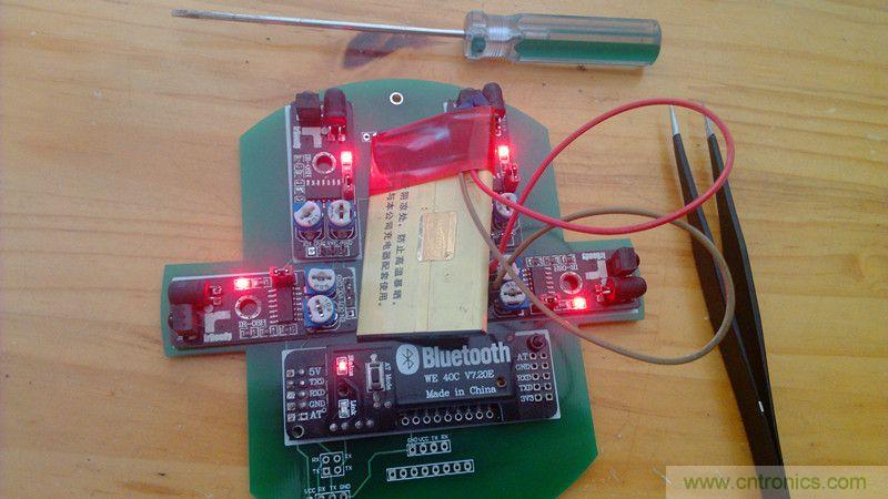 牛人力作！PCB版藍(lán)牙智能小車(chē)DIY