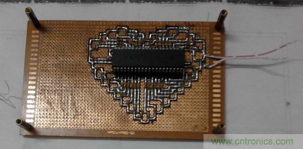 三八節(jié)將至！DIY心形LED流水燈！你們懂的~