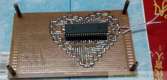 三八節(jié)將至！DIY心形LED流水燈！你們懂的~