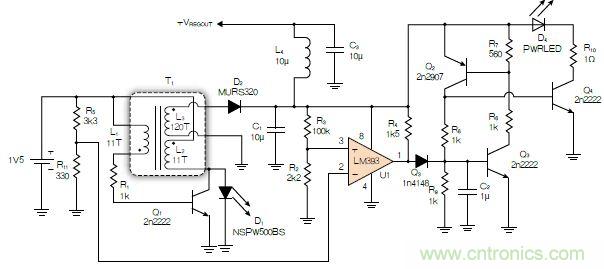 神級(jí)反激式開關(guān)電源，在1.1V電壓下點(diǎn)亮了HBLED燈！