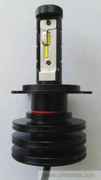采用2016-LEDs 制造的汽車前大燈燈泡。
