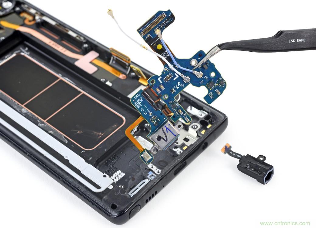 三星Note 8拆解，模塊化+分離式設(shè)計(jì)成趨勢(shì)？