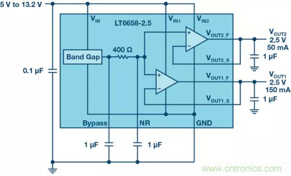 可驅(qū)動(dòng)電流的高精度基準(zhǔn)電壓源，它是這樣的&hellip;&hellip;