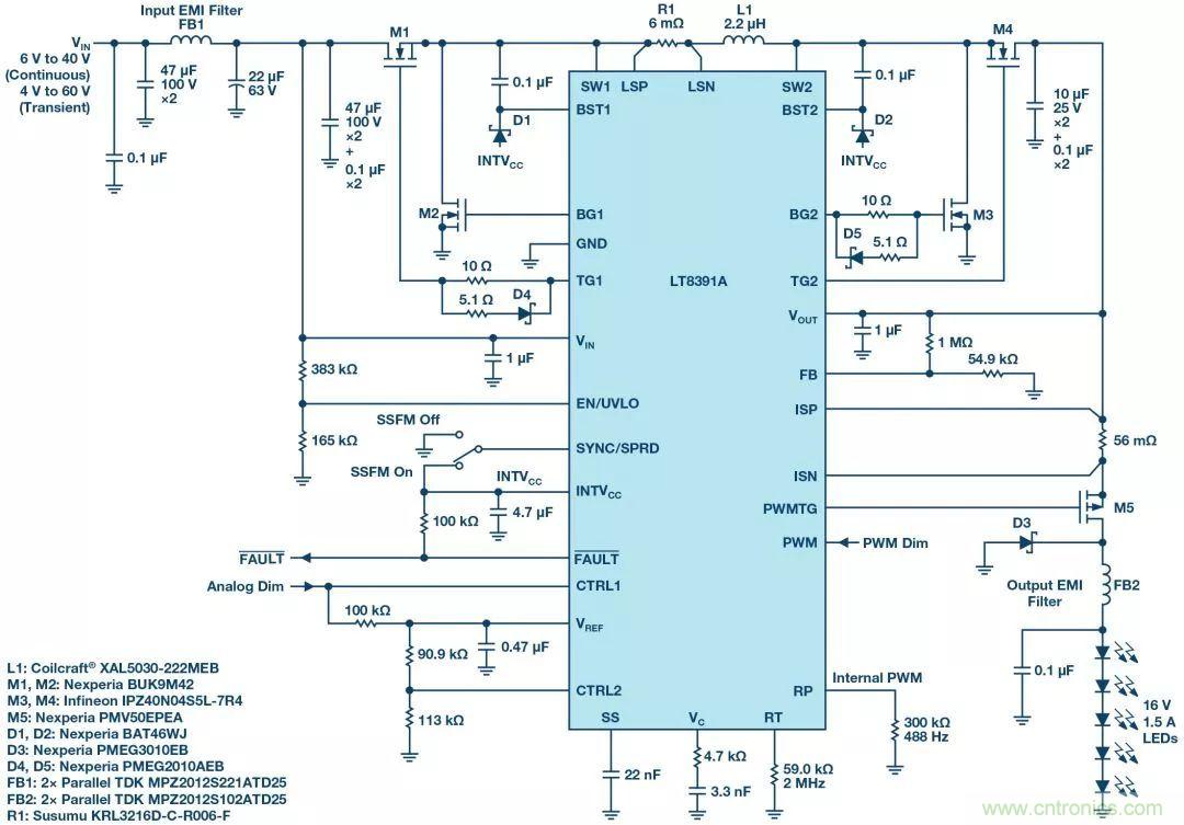 一顆芯驅(qū)動(dòng)整個(gè)車(chē)前燈組，這個(gè)控制器是怎么做到滴？