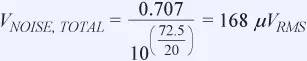 信號(hào)鏈中放大器噪聲對(duì)總噪聲有多少貢獻(xiàn)？