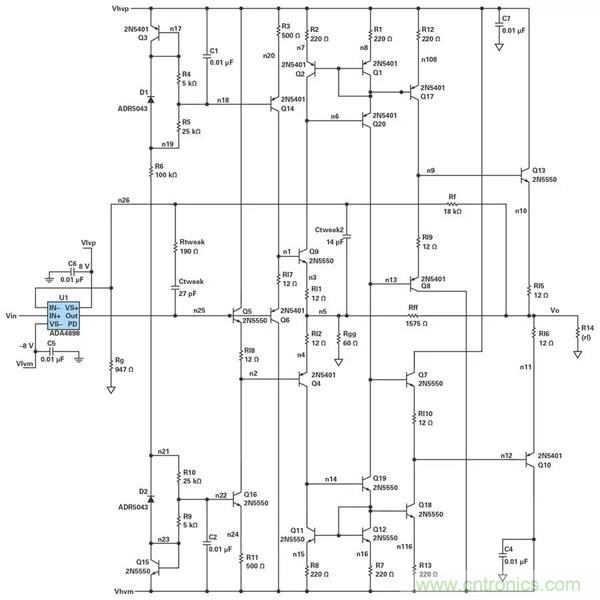 低壓變高壓，運(yùn)算放大器自舉實(shí)現(xiàn)更優(yōu)性能！