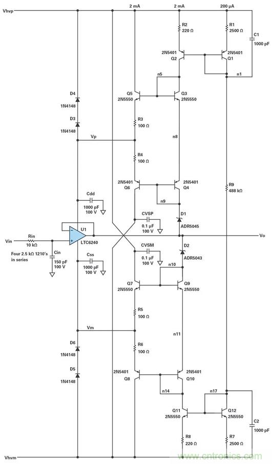 低壓變高壓，運(yùn)算放大器自舉實(shí)現(xiàn)更優(yōu)性能！