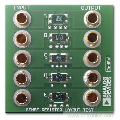 改進低值分流電阻的焊盤布局，優(yōu)化高電流檢測精度