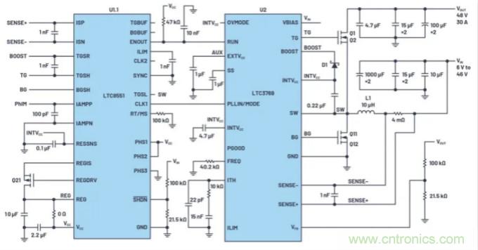 升壓轉(zhuǎn)換器的功率翻倍提高，這是怎么做到的？