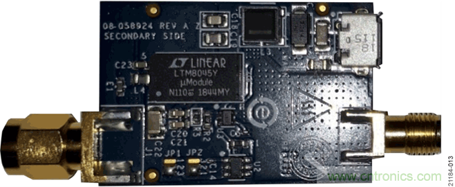 USB供電、915MHz ISM無線電頻段、具有過溫管理功能的1W功率放大器