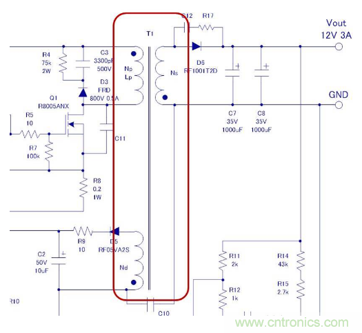 絕緣型反激式轉換器電路設計:變壓器設計(數(shù)值計算) 絕緣型反激式轉換器電路設計:變壓器設計(數(shù)值計算)