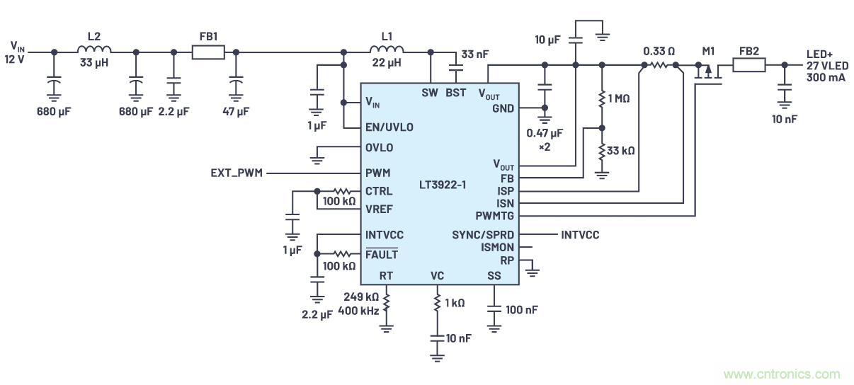 如何抑制來自開關電源的復雜的FM頻段傳導輻射？