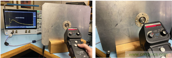 如何使用示波器檢驗(yàn)ESD仿真器？