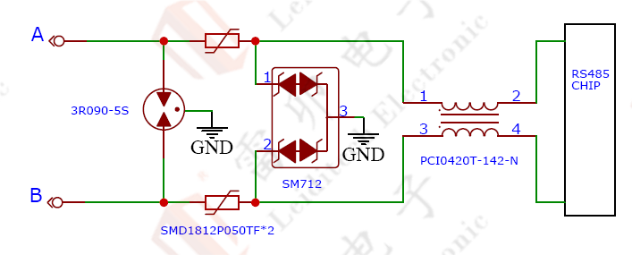 伺服電機(jī)驅(qū)動(dòng)接口、電源保護(hù)方案