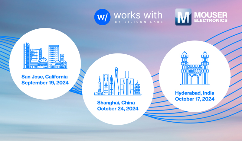 貿(mào)澤電子以鉆石贊助商身份閃耀亮相Silicon Labs Works With 2024開發(fā)者大會 貿(mào)澤電子以鉆石贊助商身份閃耀亮相Silicon Labs Works With 2024開發(fā)者大會