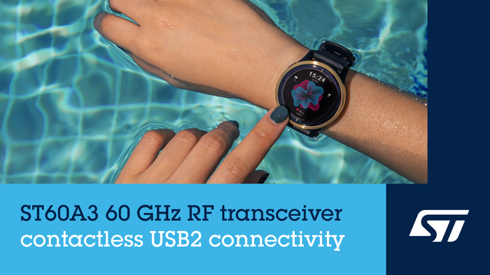 ST 發(fā)布高成本效益的無線連接芯片，讓eUSB附件、設(shè)備和工控設(shè)備擺脫線纜羈絆