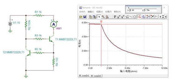 2個NPN三極管組成的恒流電路，如何工作？