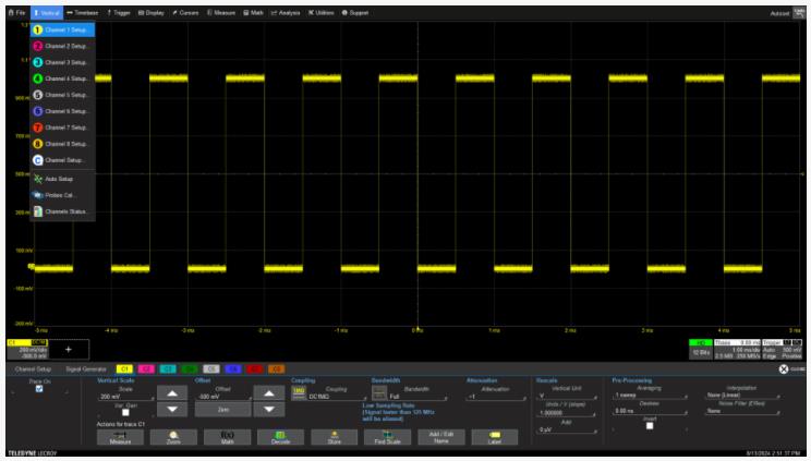 基本示波器操作 基本示波器操作