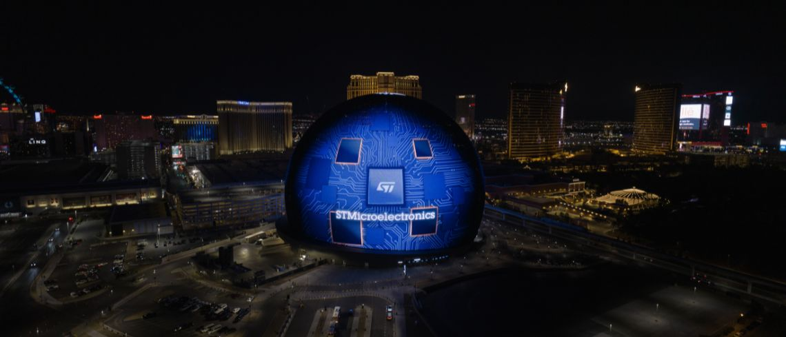 意法半導(dǎo)體超級傳感器助Sphere打造沉浸式體驗(yàn)，開啟全新電影時(shí)代