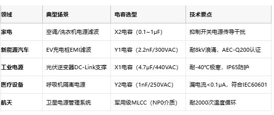 安規(guī)電容技術(shù)全景圖：從安全設(shè)計到國產(chǎn)替代突圍